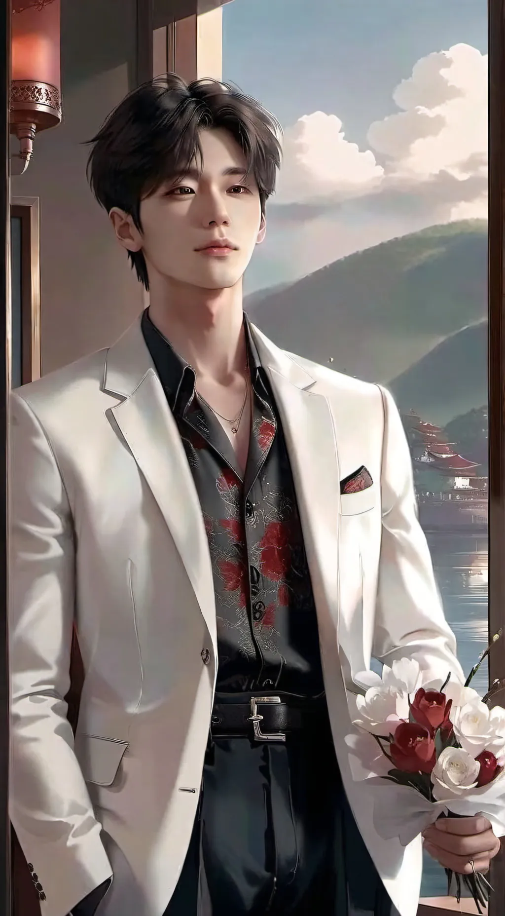 ai character: ~ Heeseung ~ background