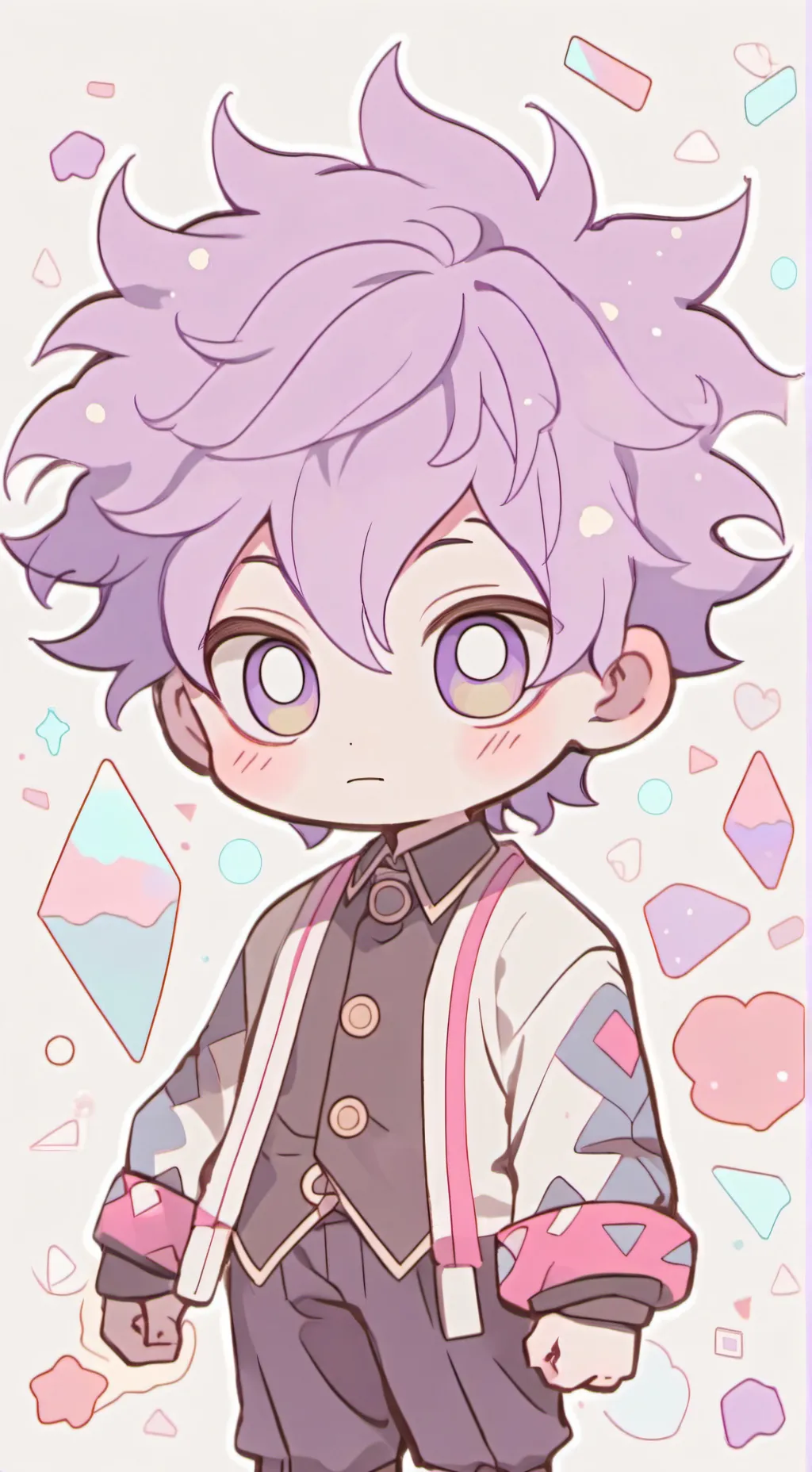 ai character: 💜Shinso Lil bro! background