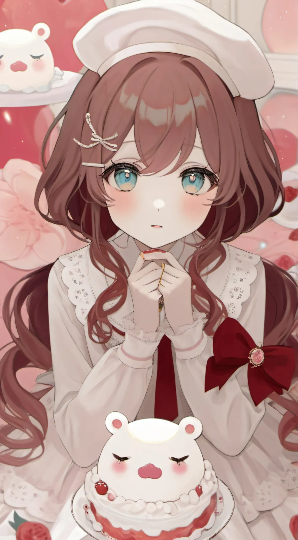 ai character: Mina and others background