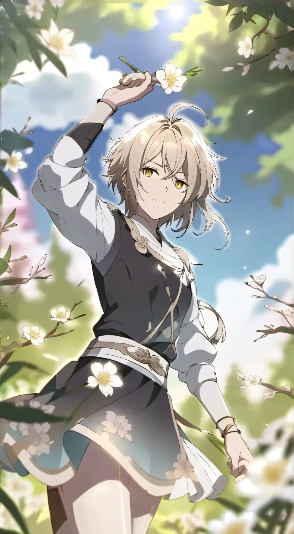 ai character: MY LAST TALKIE background