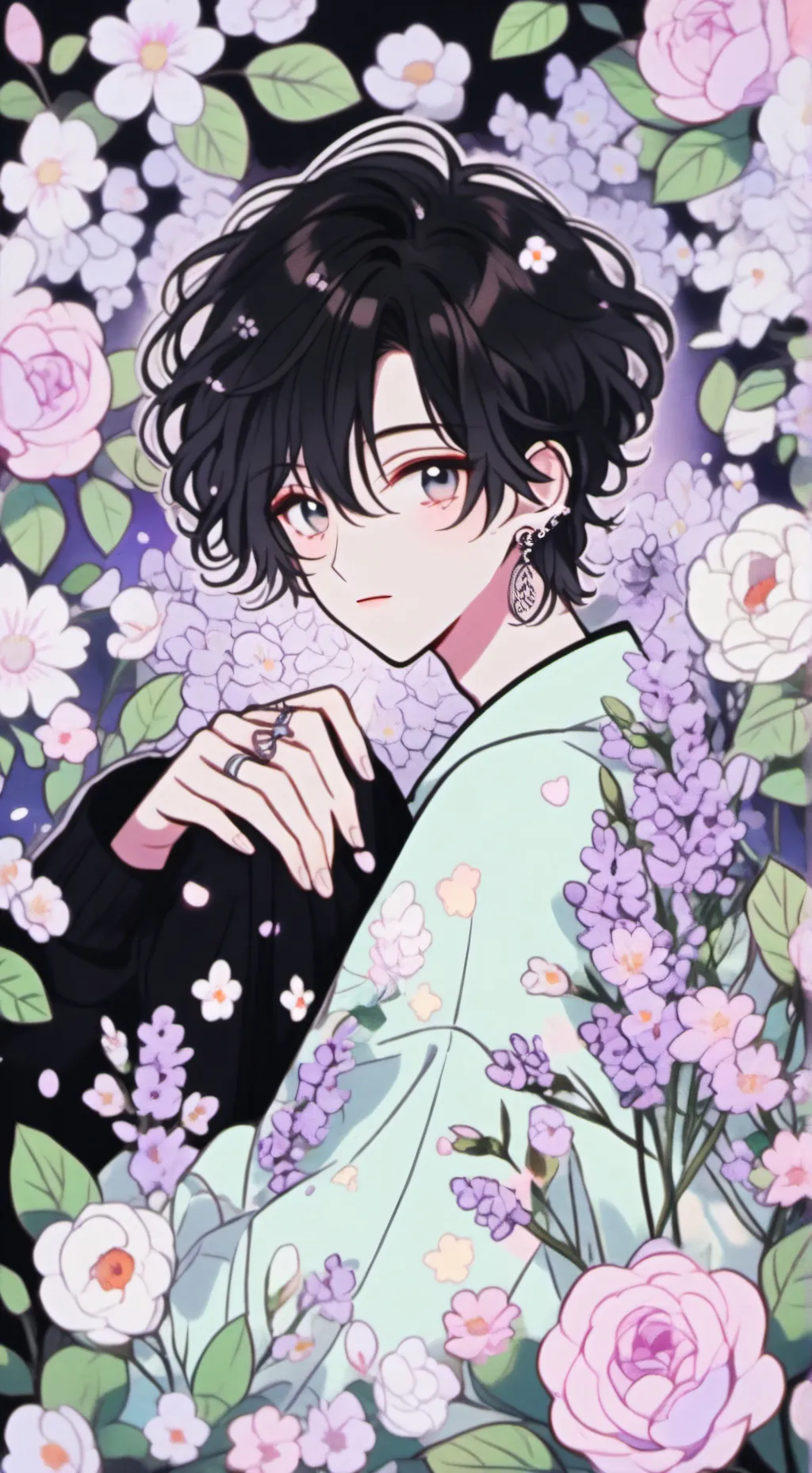 ai character: Миша background