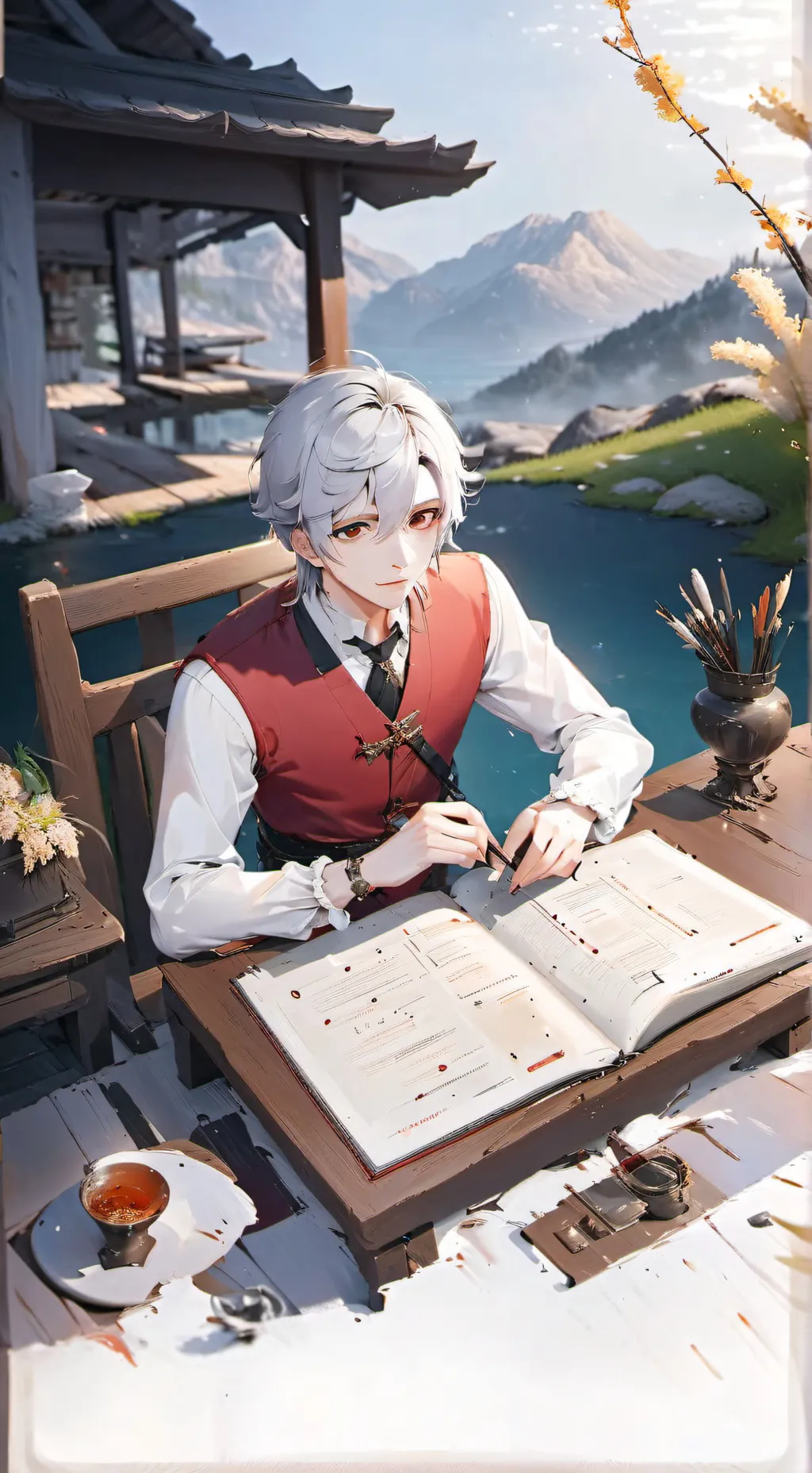 ai character: Zane background