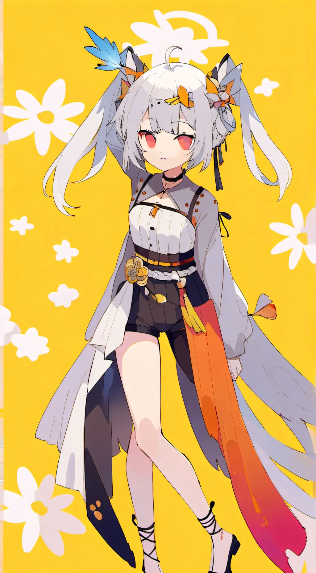 ai character: Killer sun background