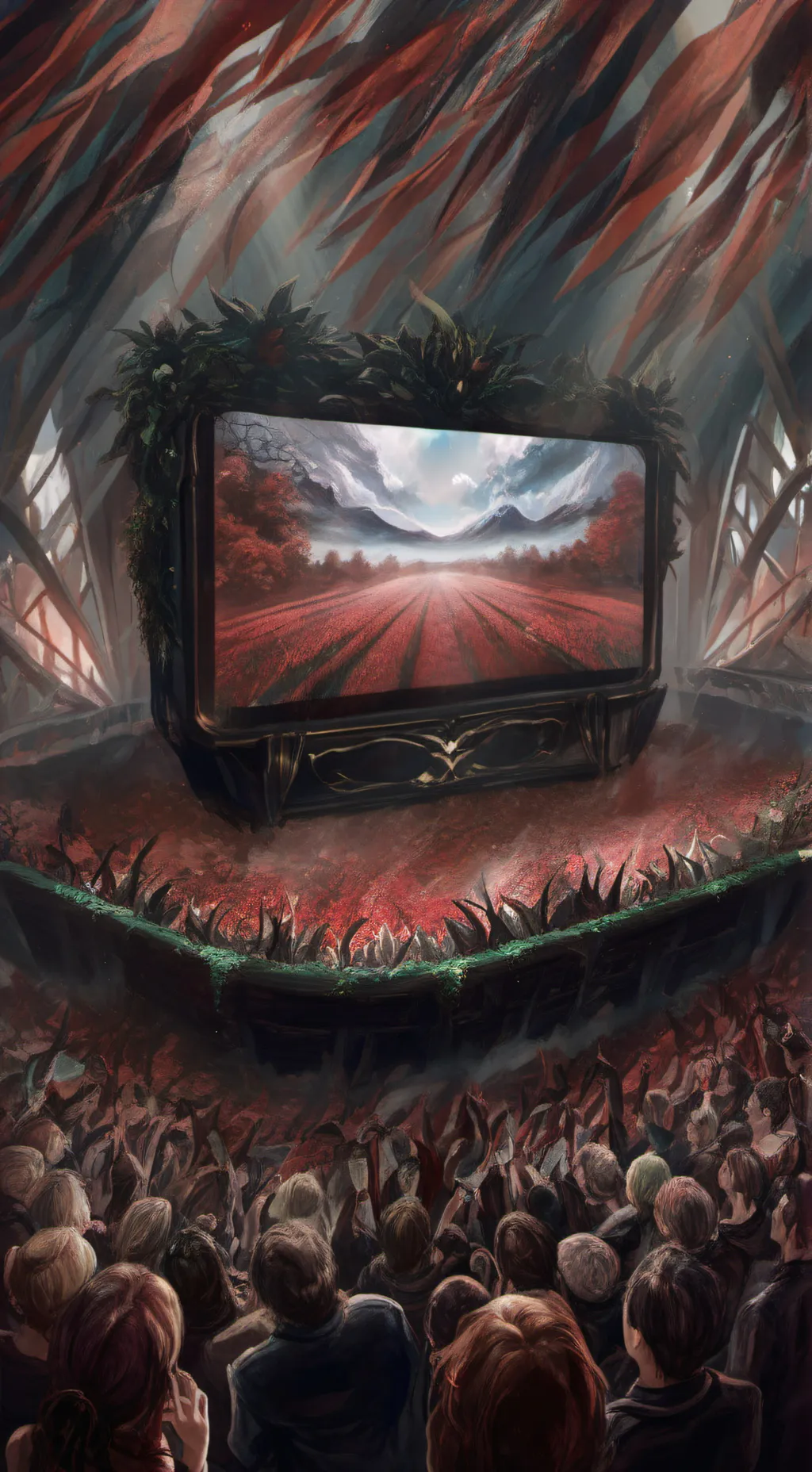 ai character: Mha A teacher dies background