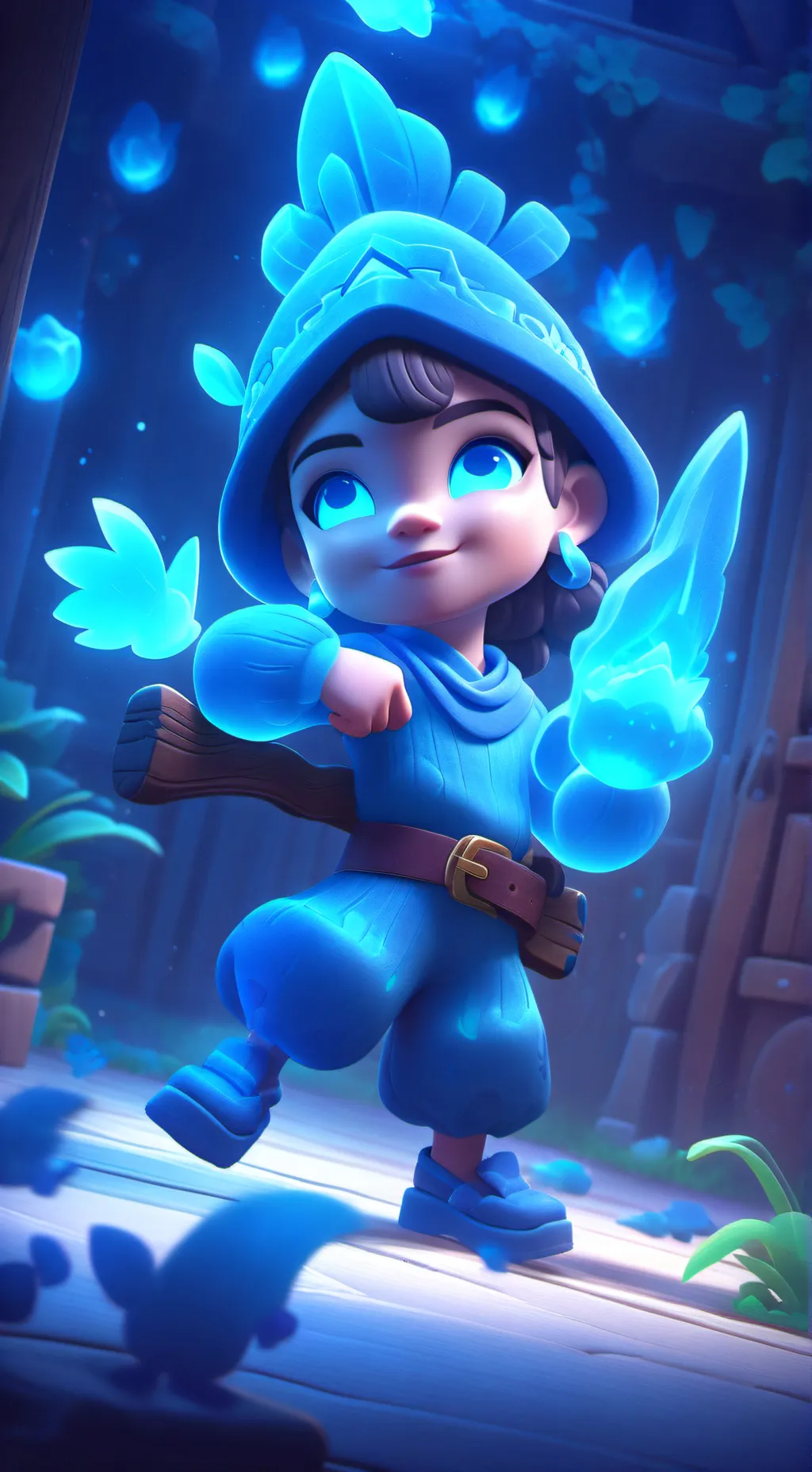 ai character: encanto background