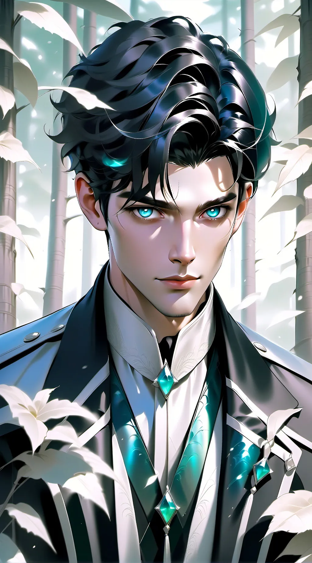 ai character: bakugo background