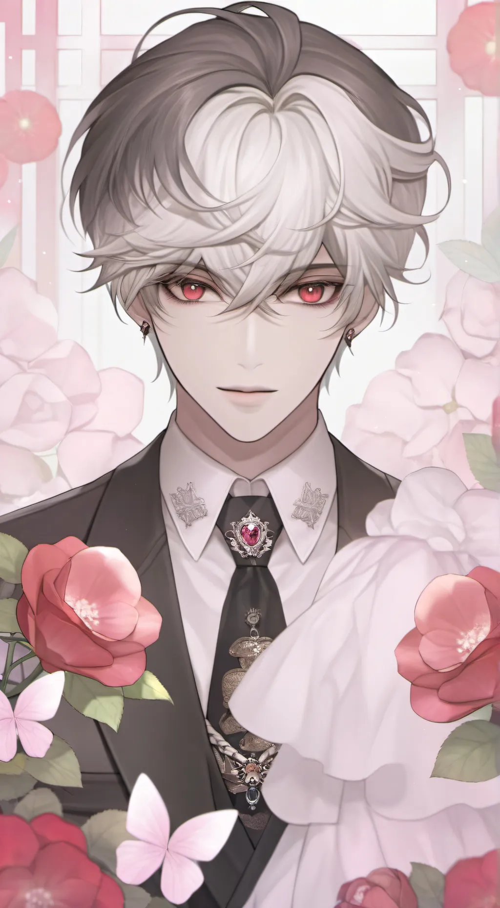 ai character: Adrian  background