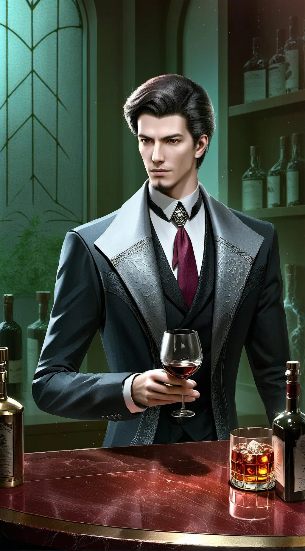 ai character: DW meet DTI background