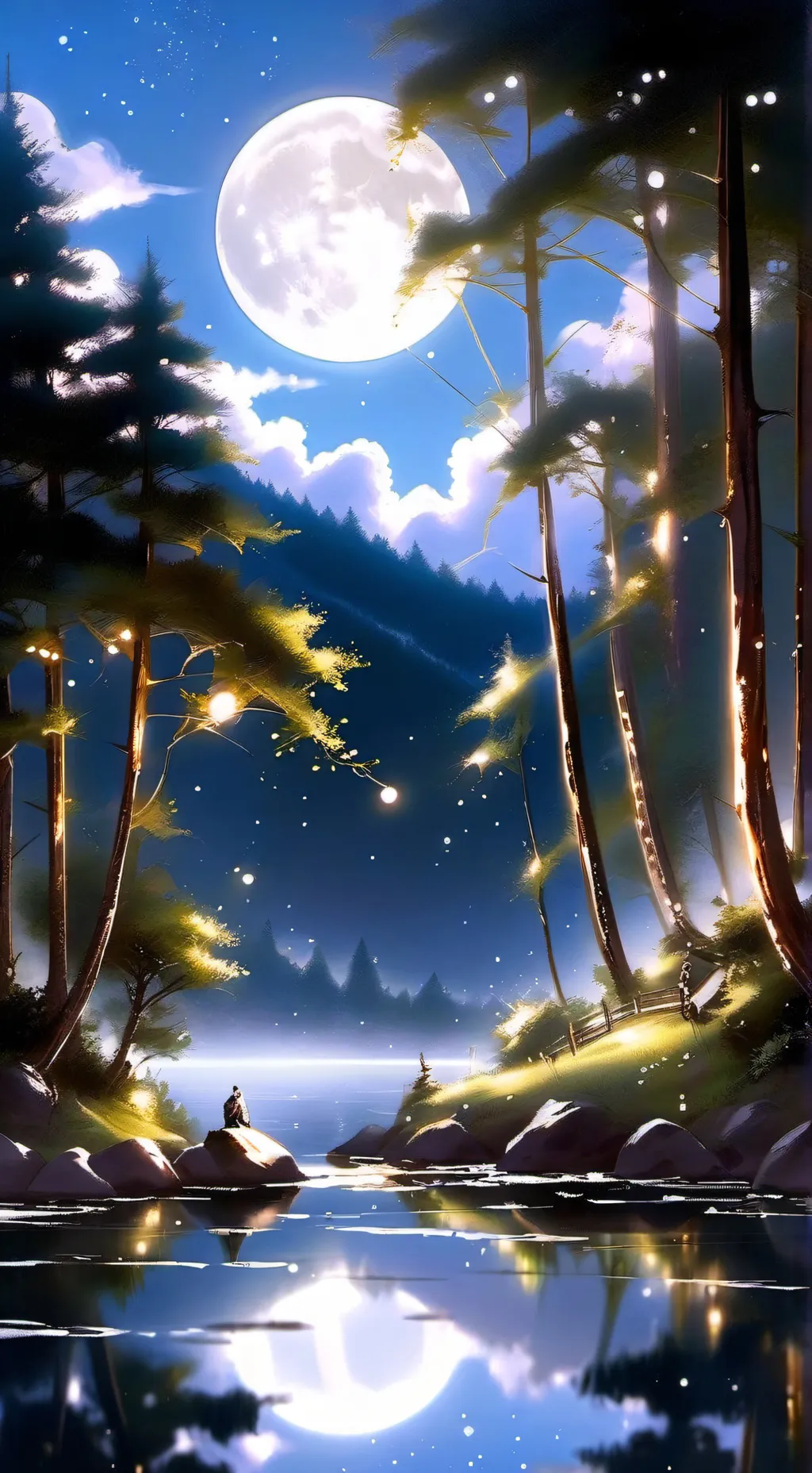 ai character: fishing simulator background