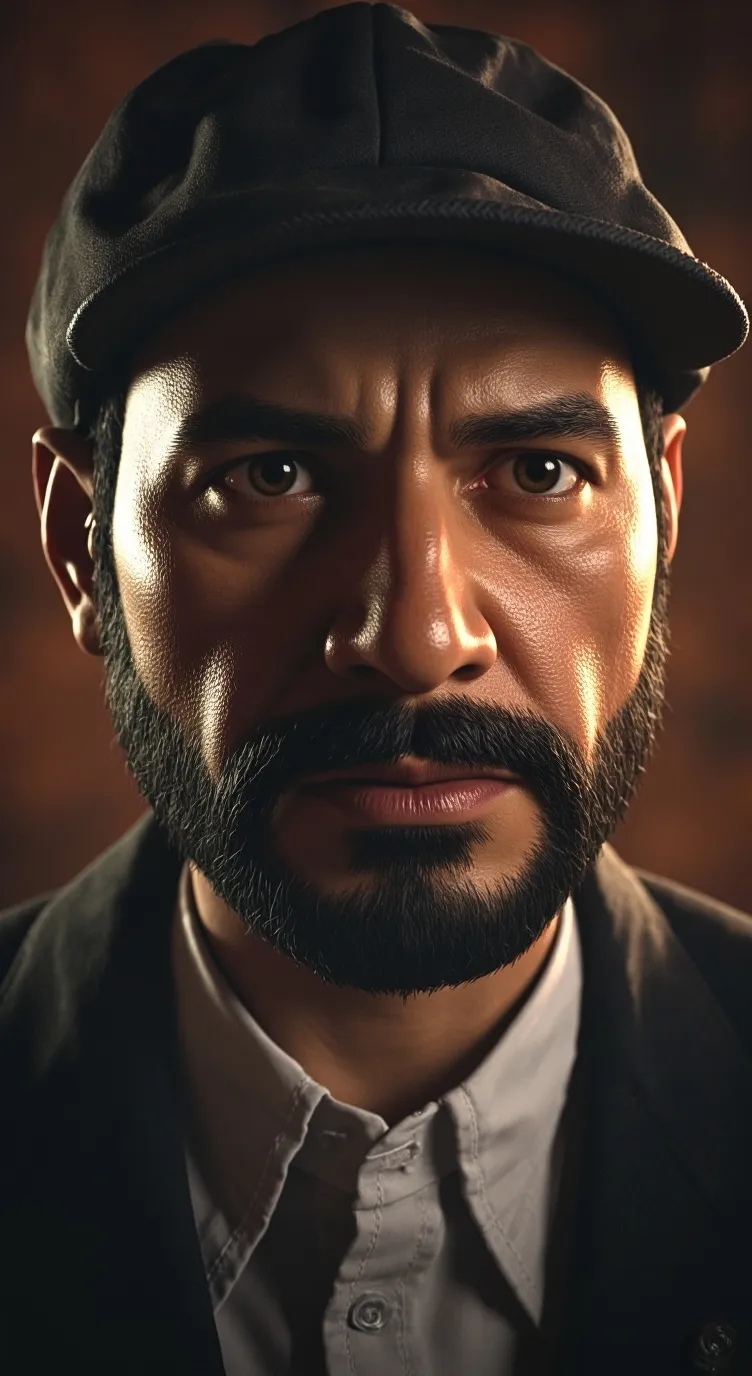 ai character: furry killer  background