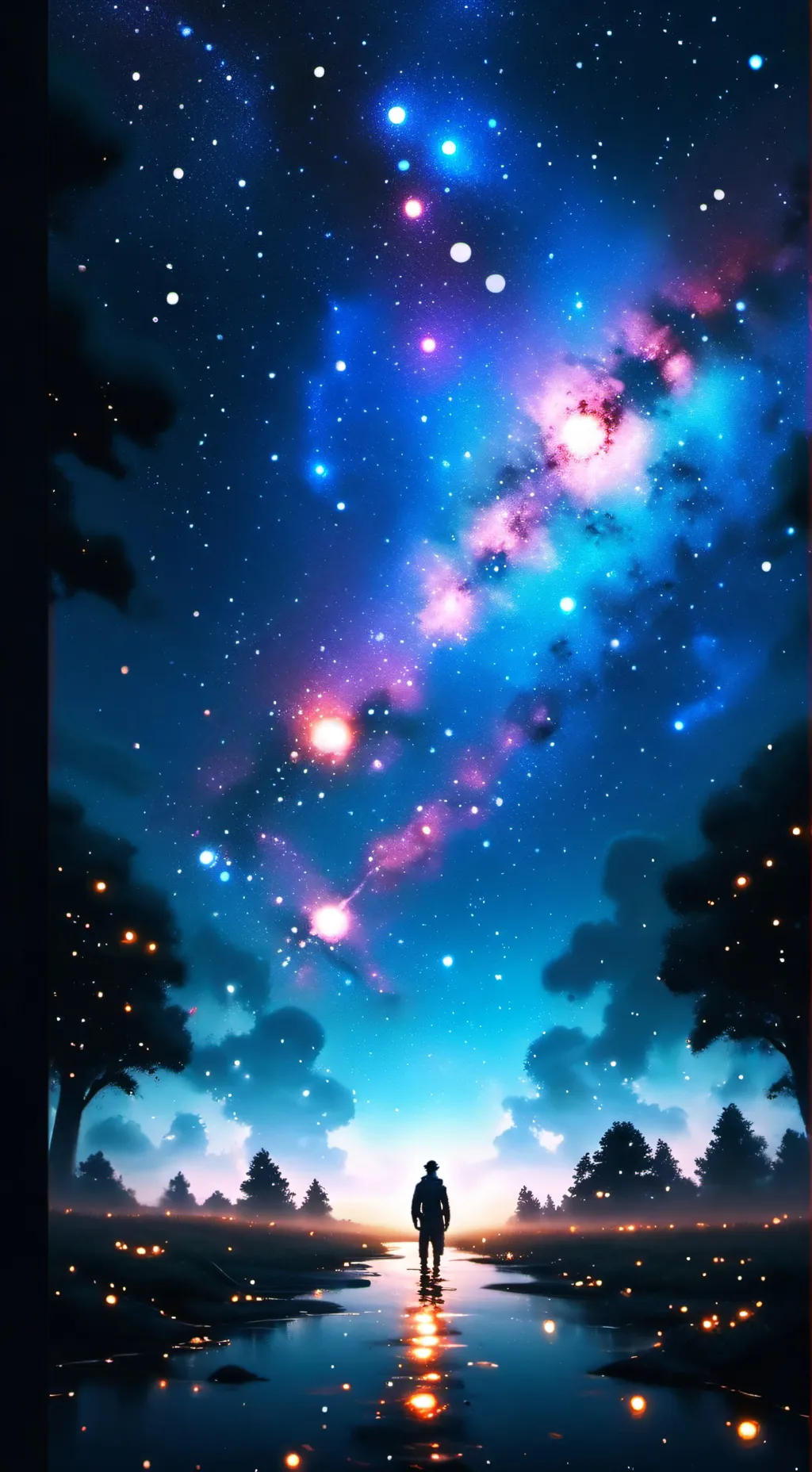 ai character: Boy sleepover background