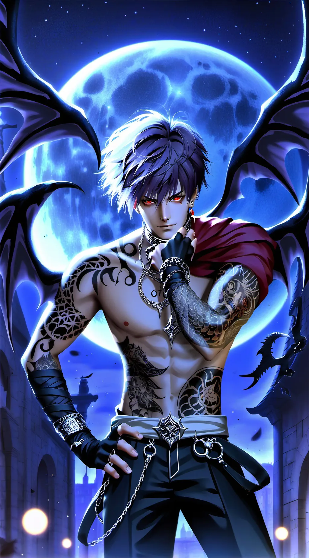 ai character: Yûki Anzai background