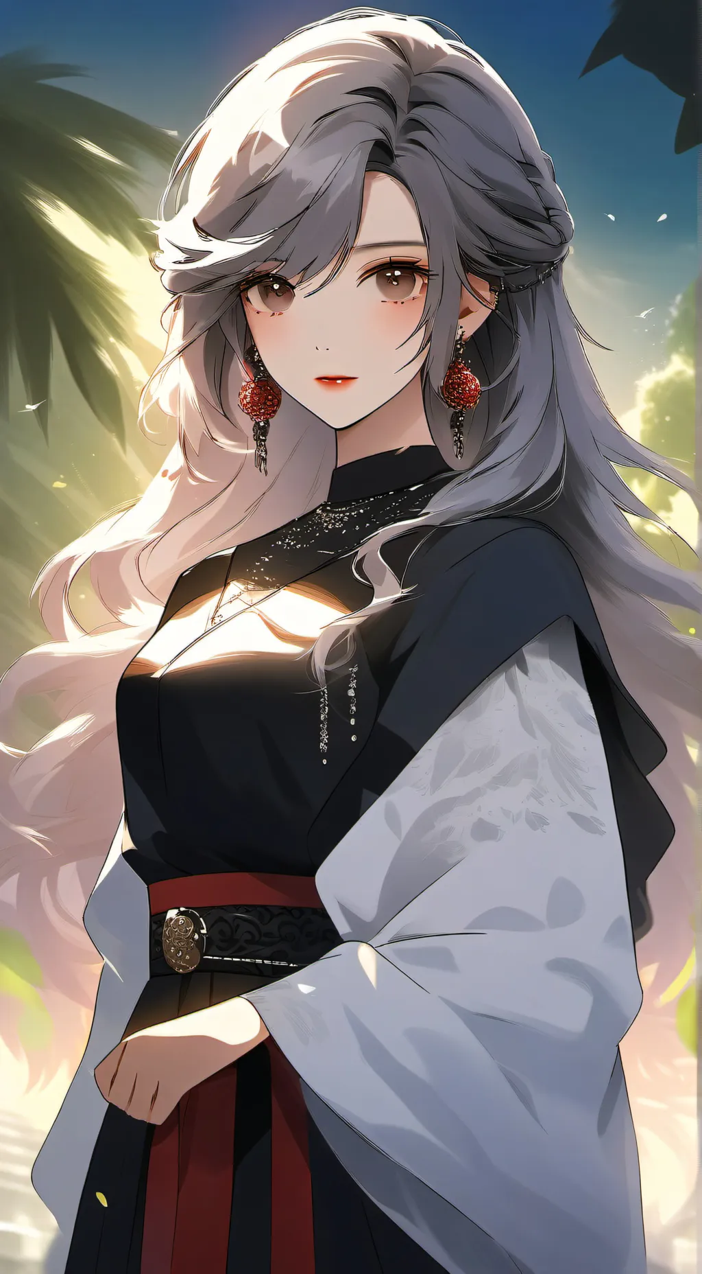 ai character: Lily  background