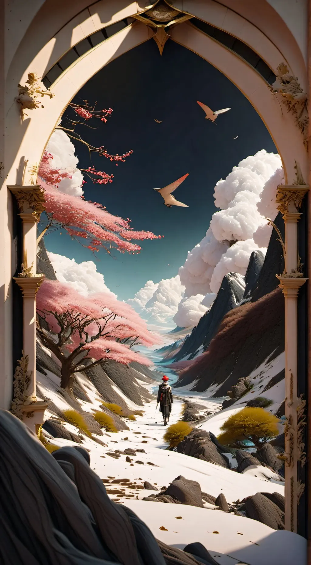 ai character: Bakugo  background