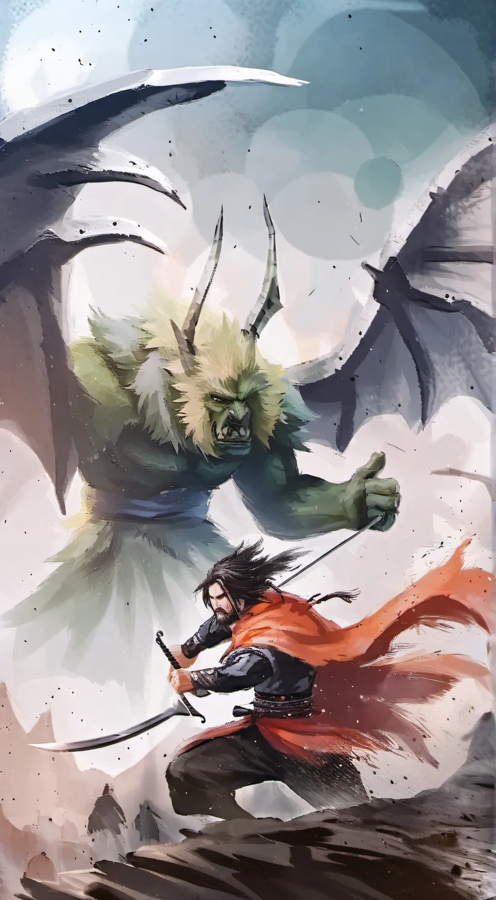 ai character: sonic x sprunki background