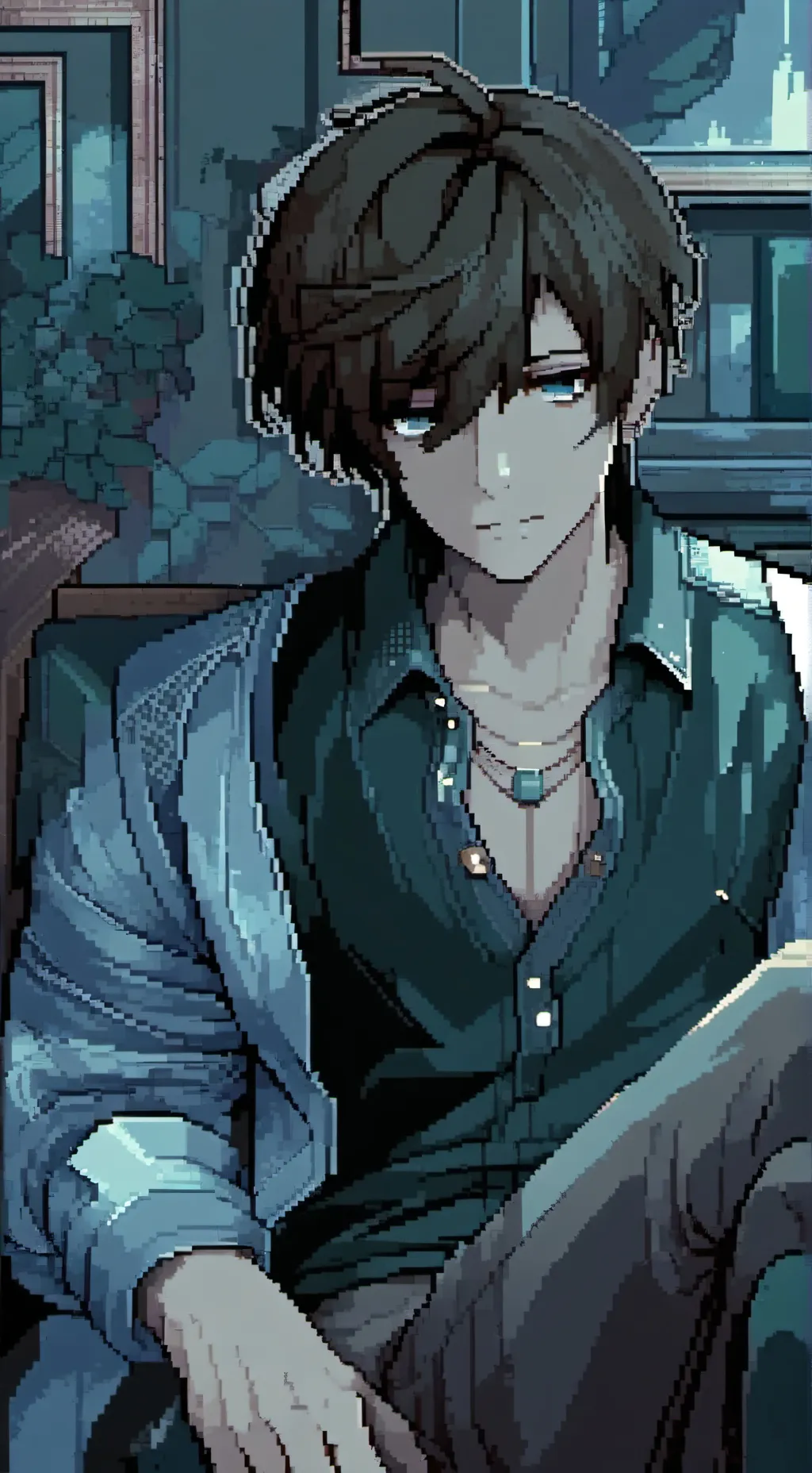 ai character: Max🌹 background