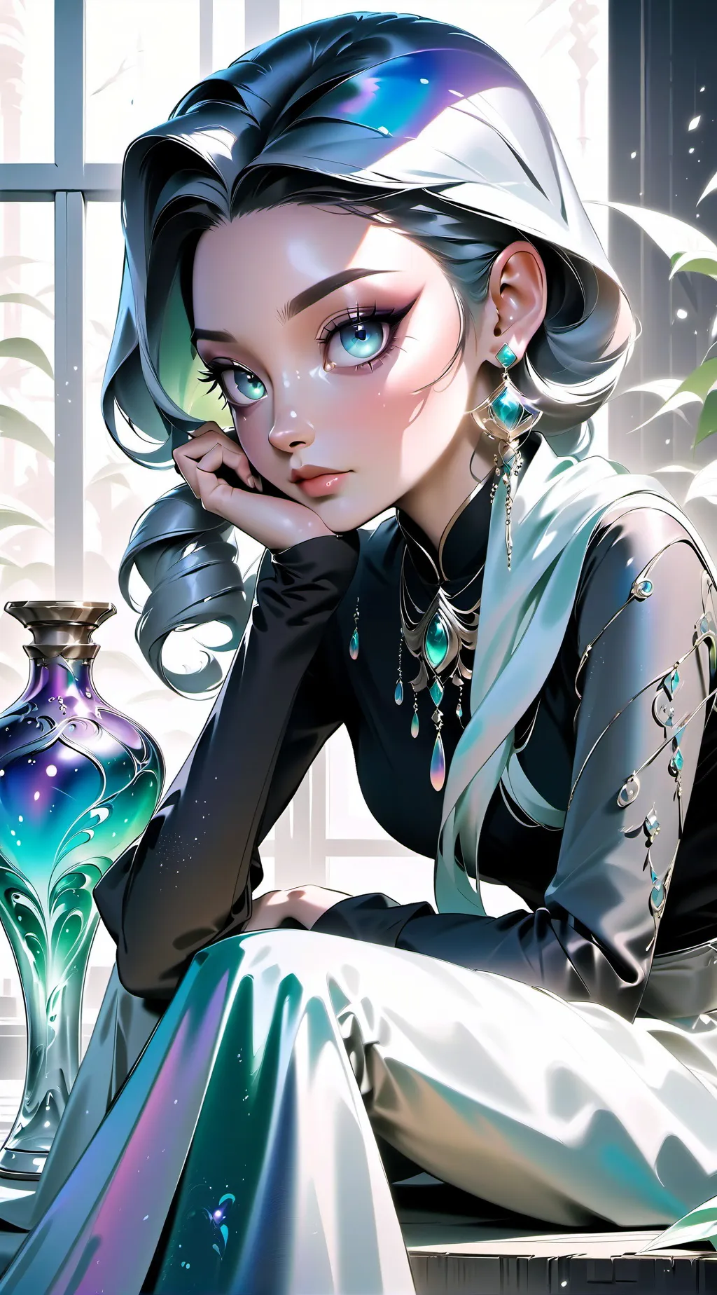 ai character: nam-gyu bebé 😍 background