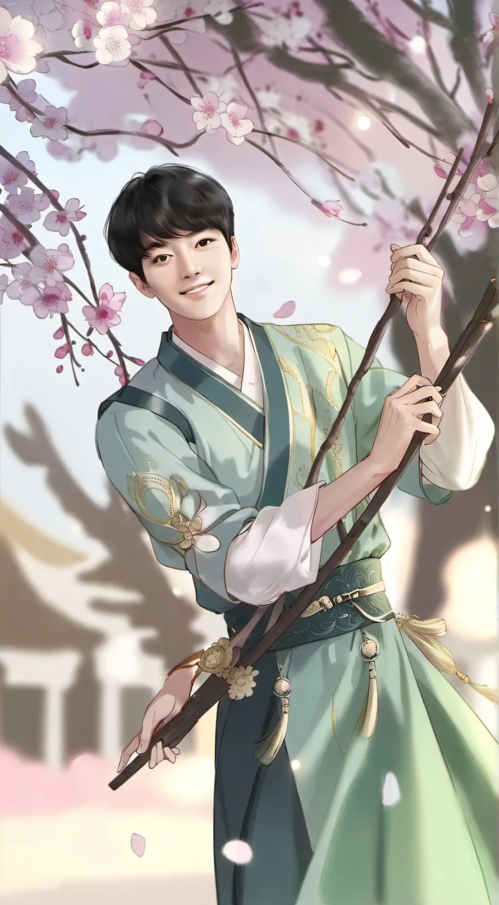 ai character: Jonas  background