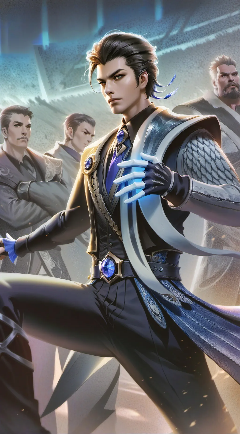 ai character: COD- Y/N v.s New background