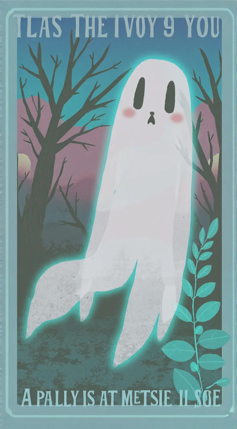 ai character: Ghost background