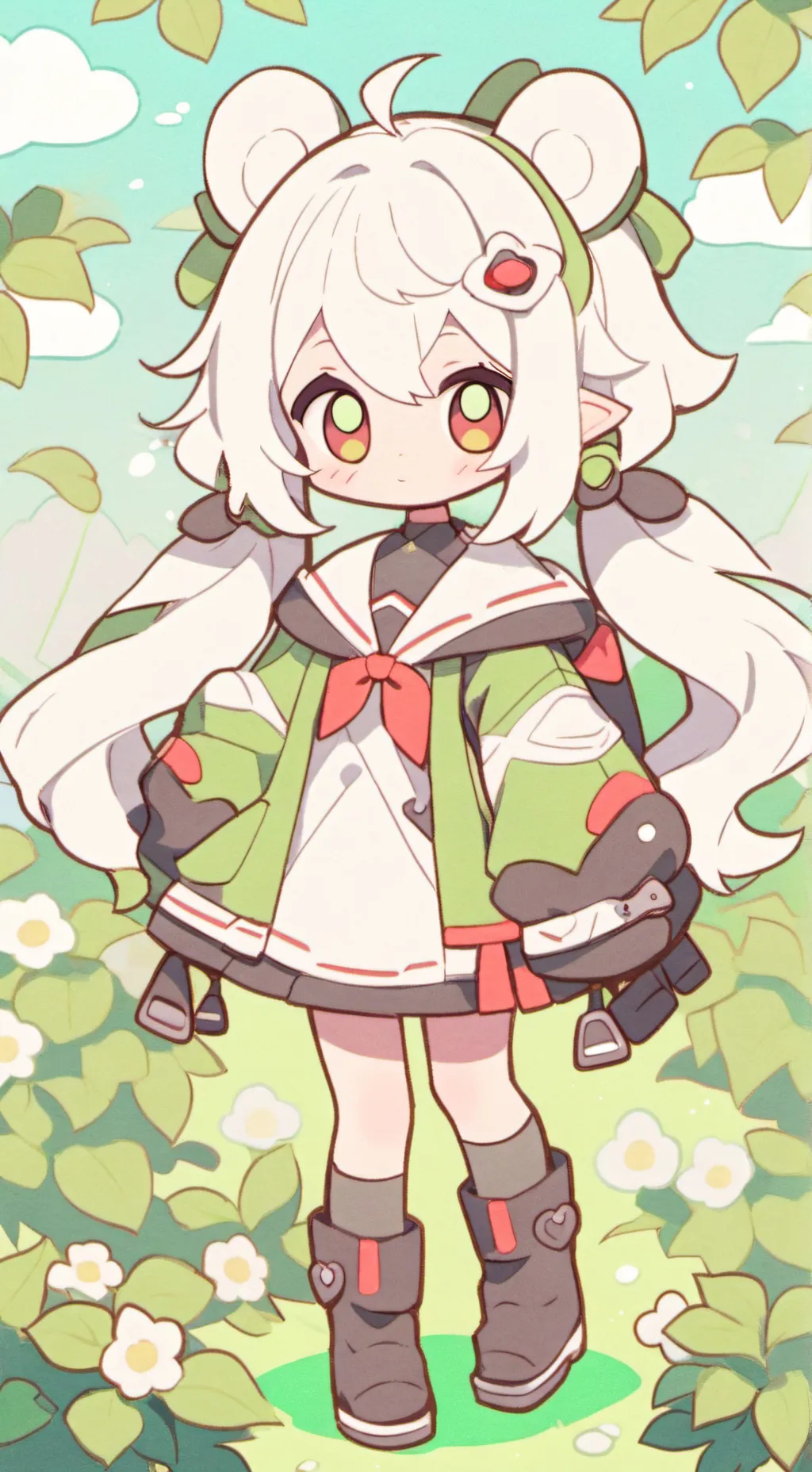 ai character: мурка background