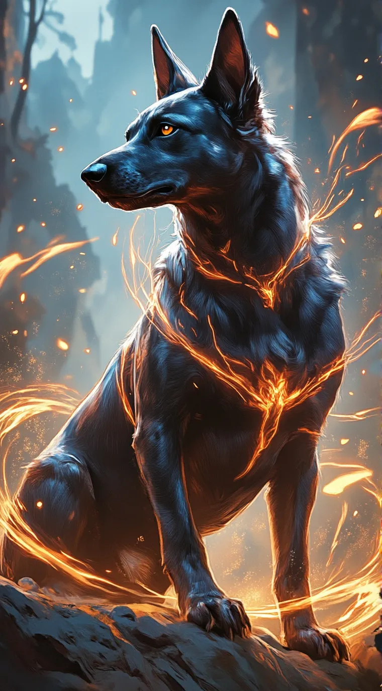 ai character: Ai created ai background