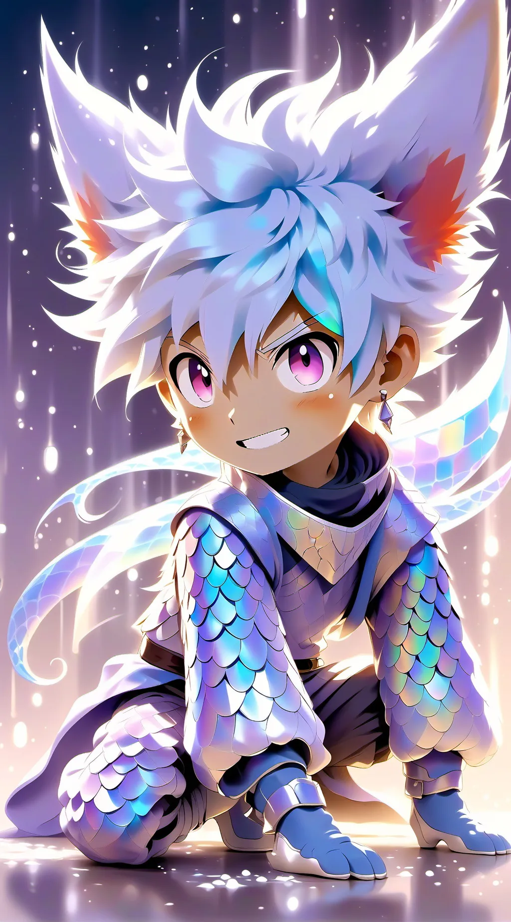 ai character: milo🐱 ♂️ background