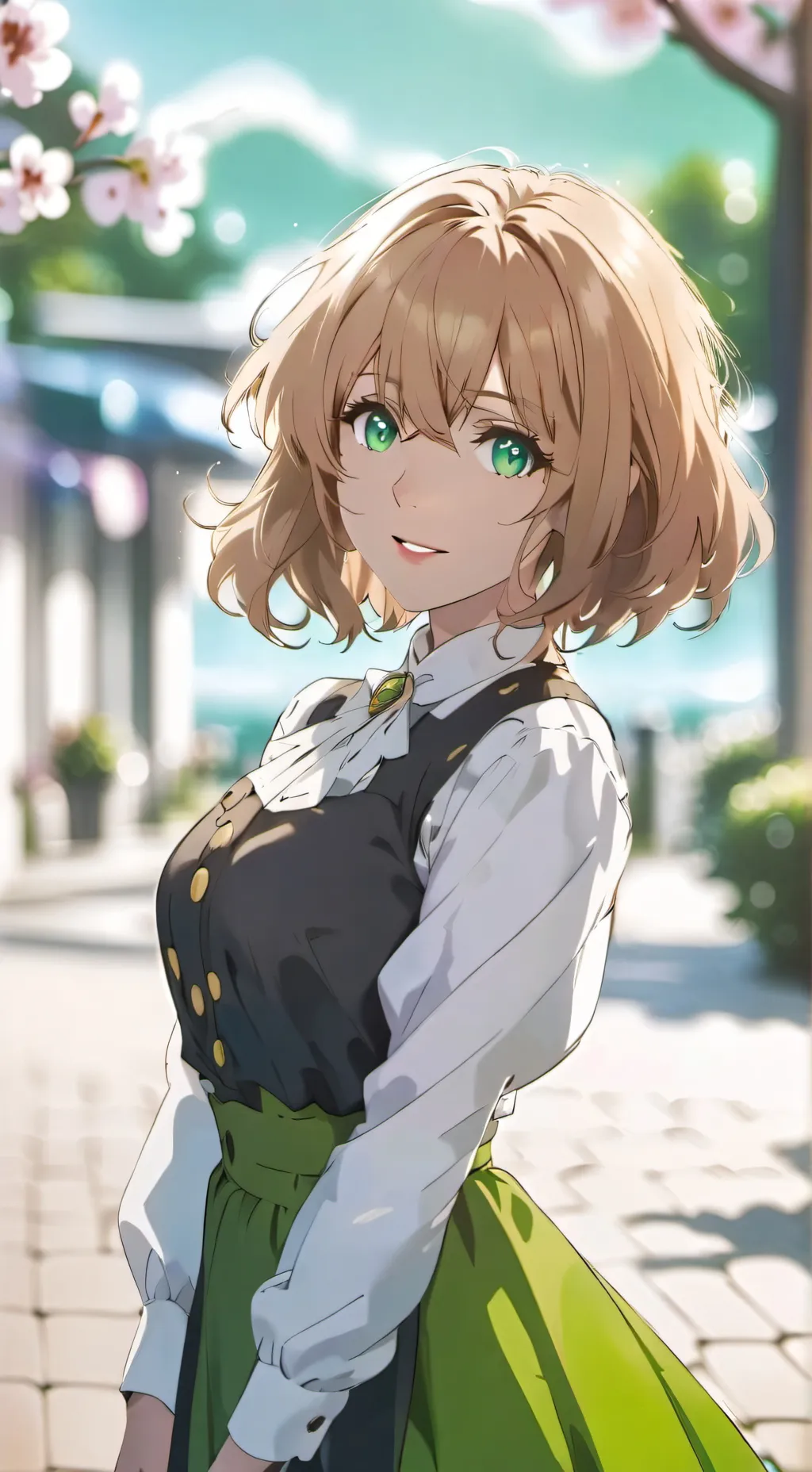 ai character: Макки background