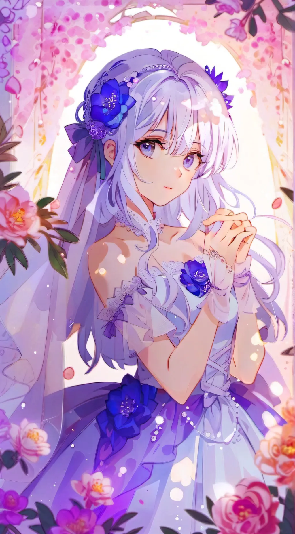 ai character: Elizabeth ☺️💗💋 background