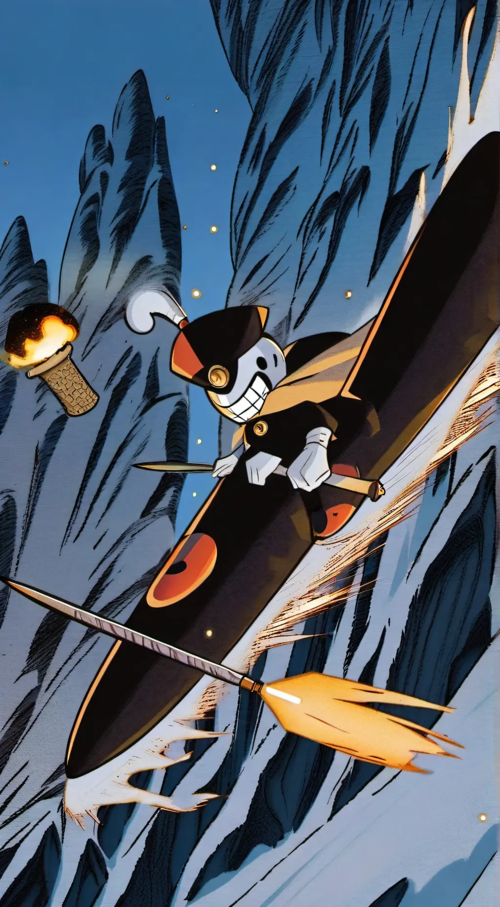 ai character: Crk background