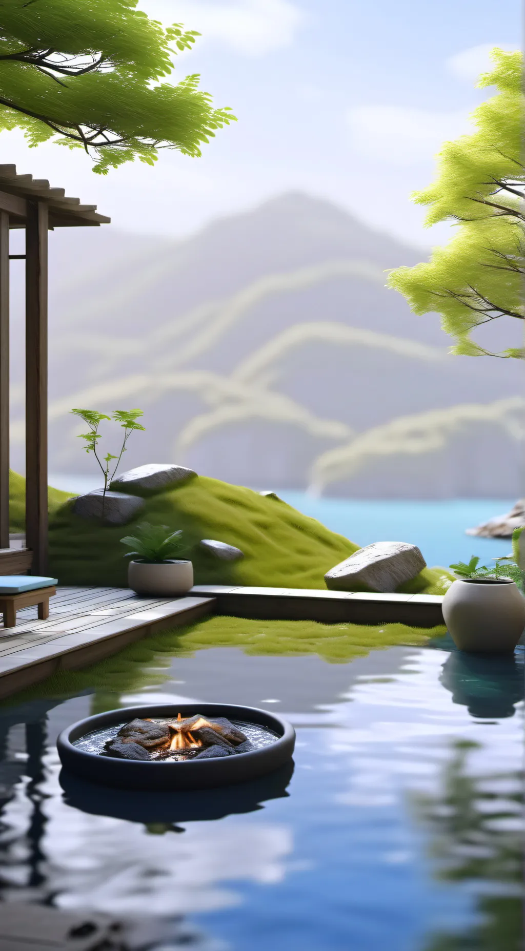 ai character: alo world among us background