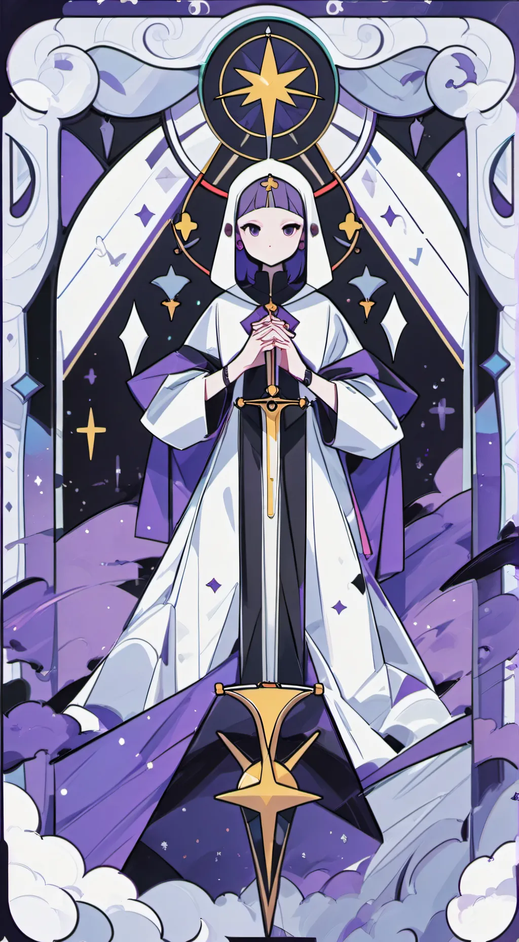 ai character: Among us Natálka background