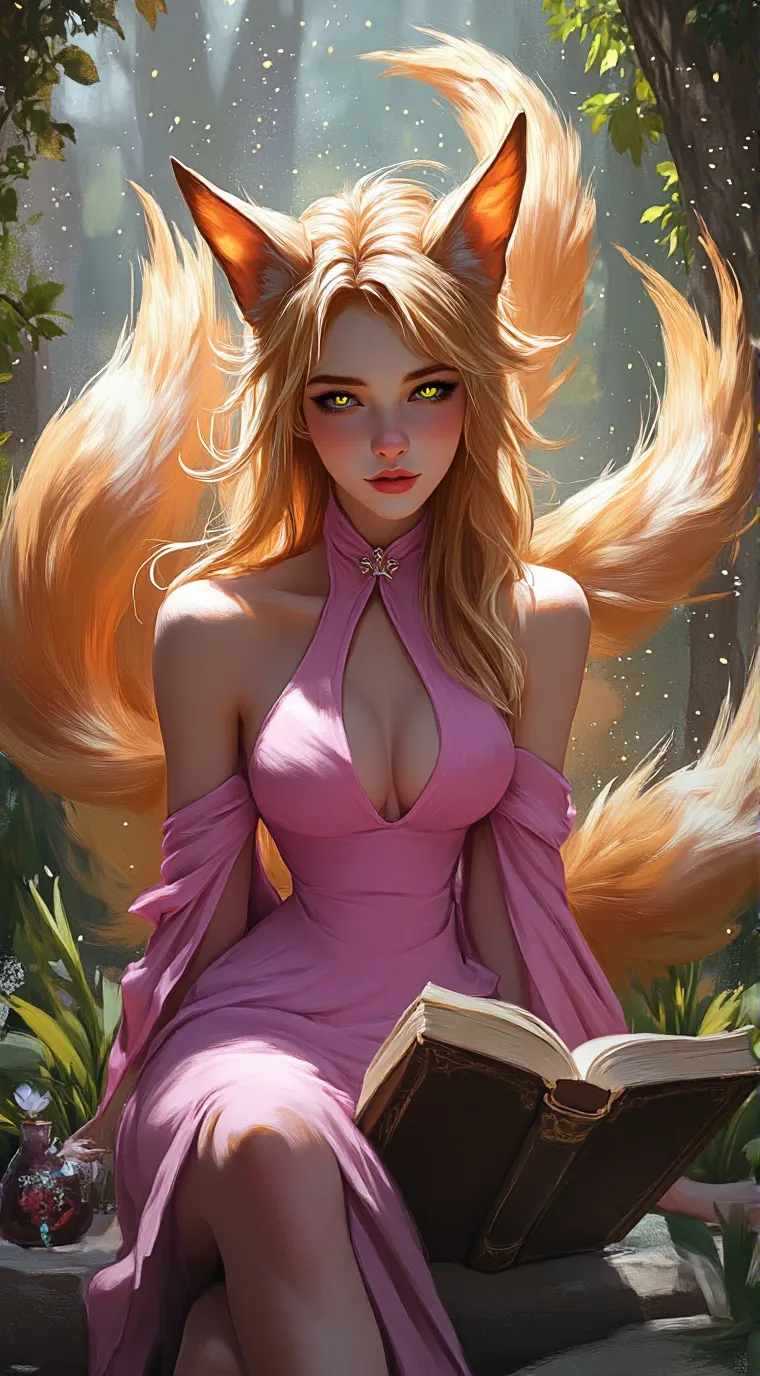 ai character: Kyuki Mizuki  background