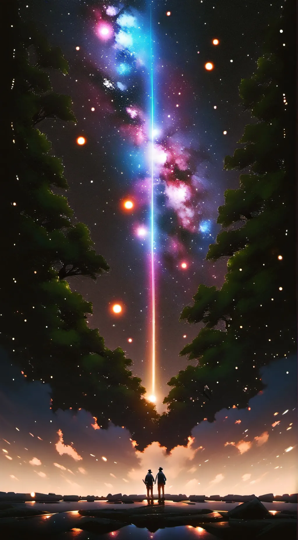 ai character: bakusquad+therain🧡 background