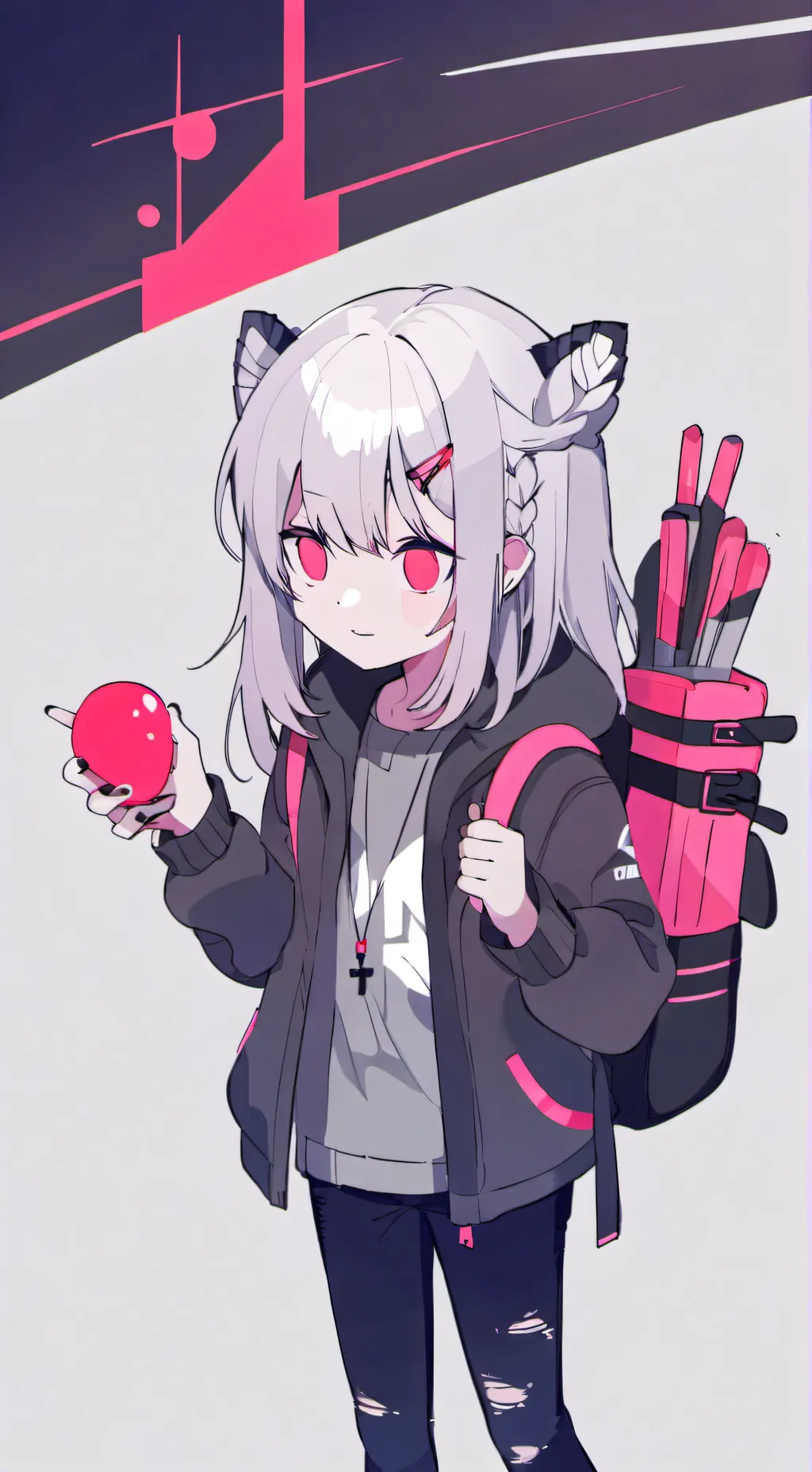 ai character: hija de muzan background