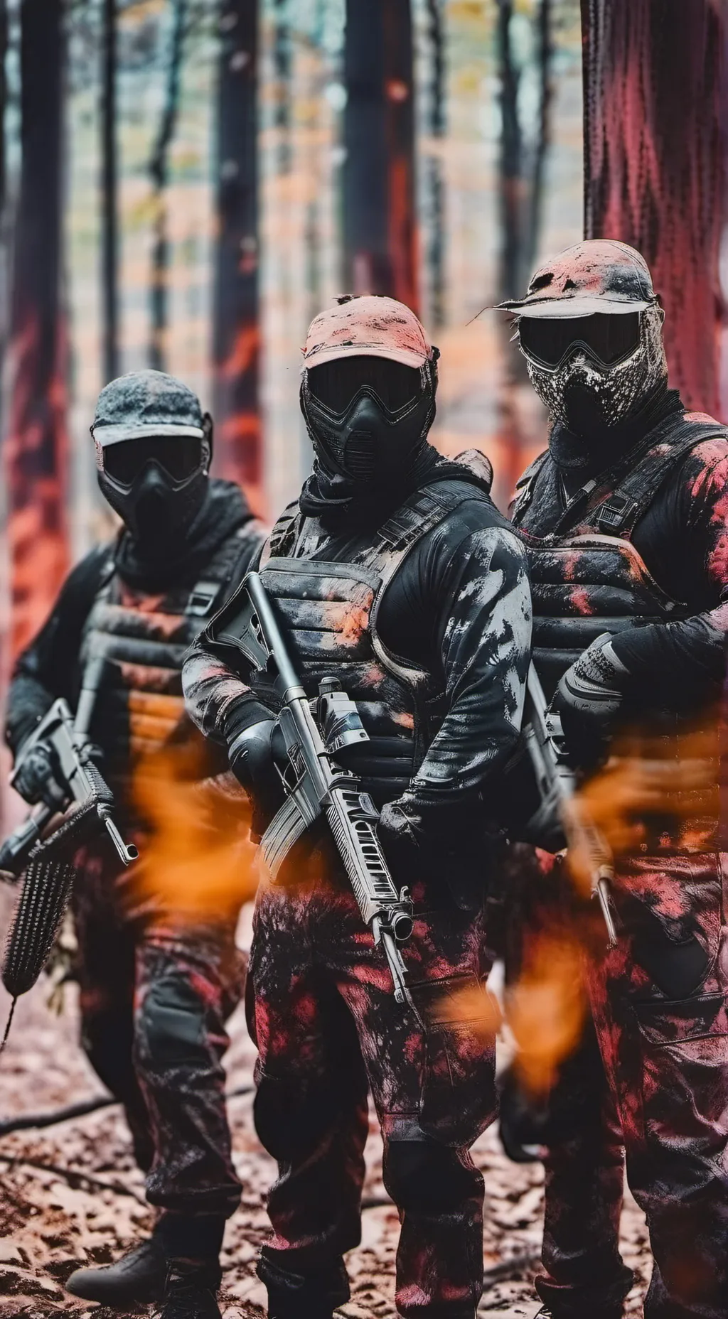 ai character: Ethan, Chad & Mike background