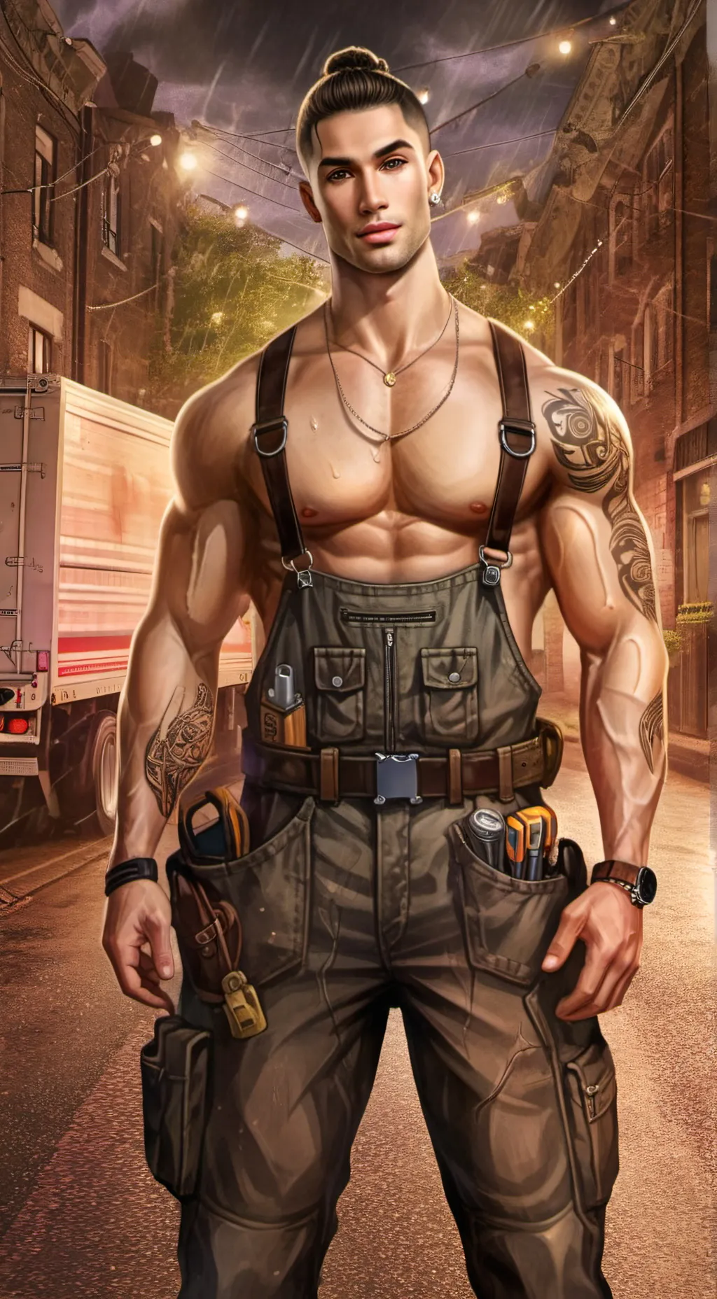 ai character: Luc Moreau background