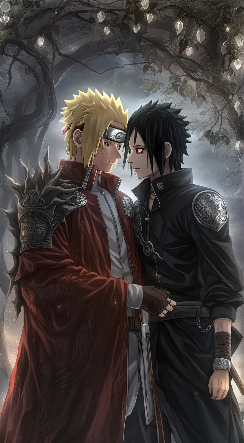 ai character: sasuke background