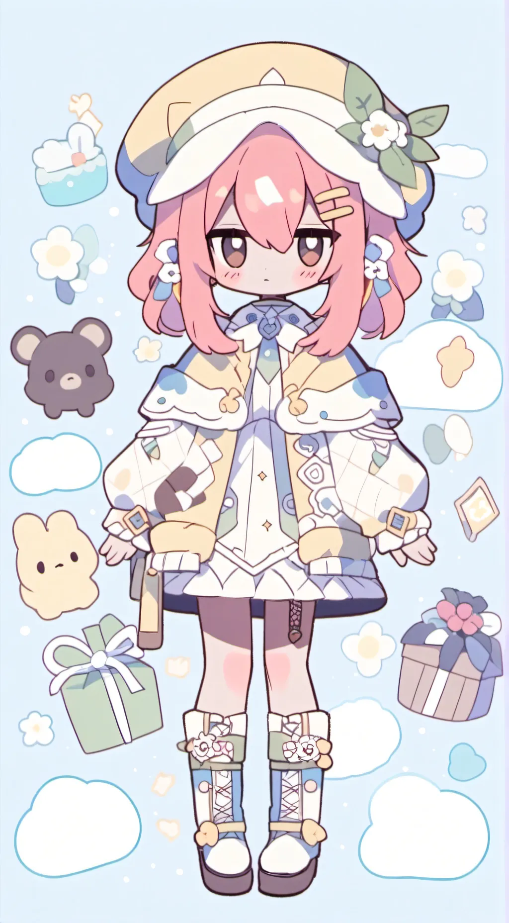 ai character: Sentient kp(my au) background