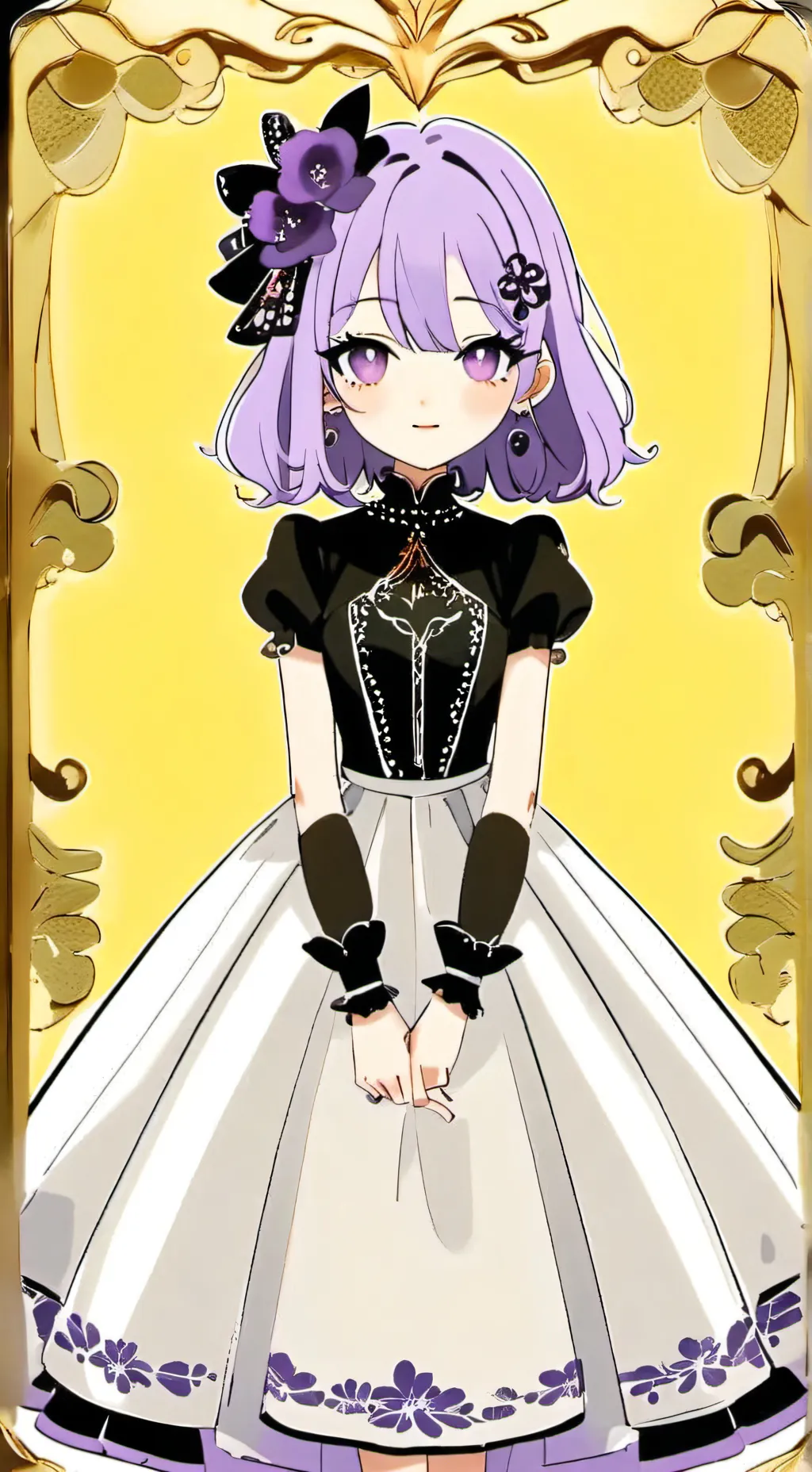 ai character: Dandy world picme  background