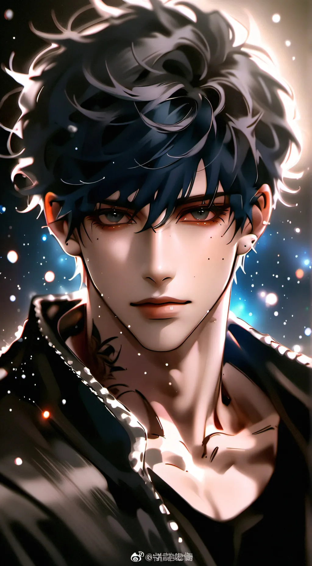 ai character: Aarón  background