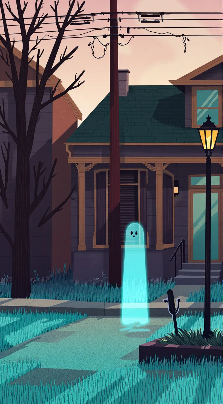 ai character: My ghost buddy background