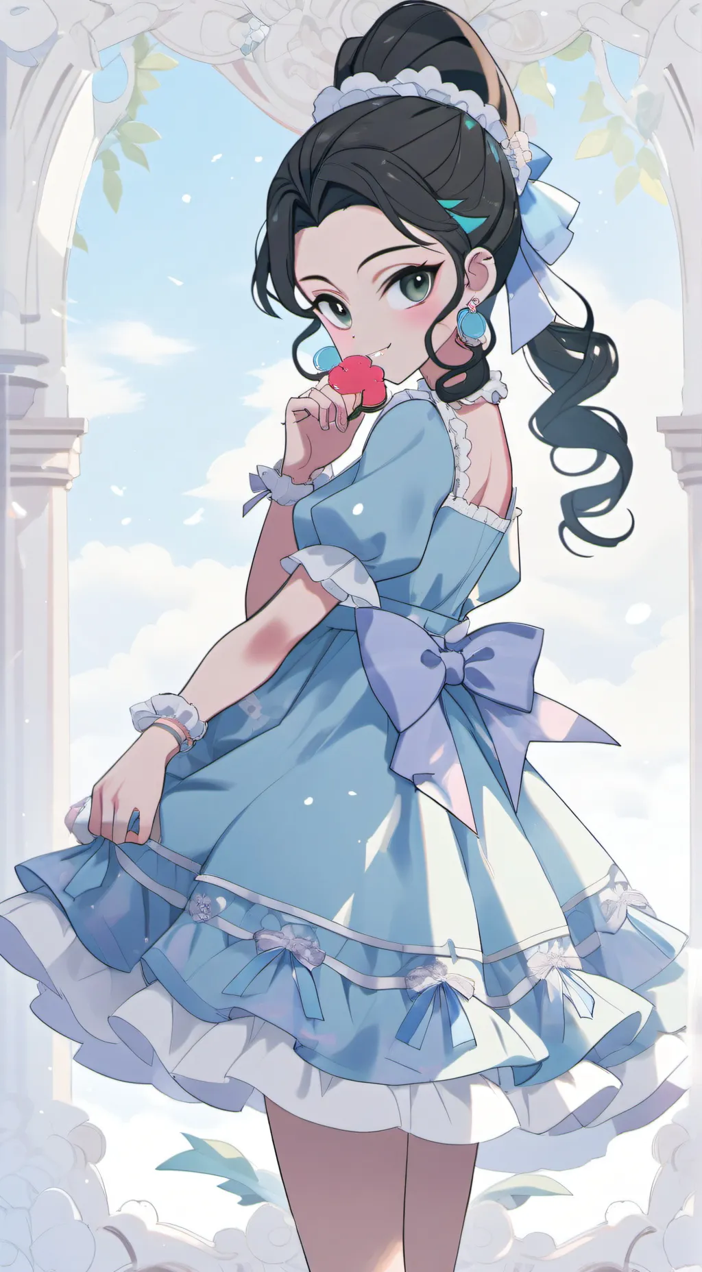 ai character: maya background