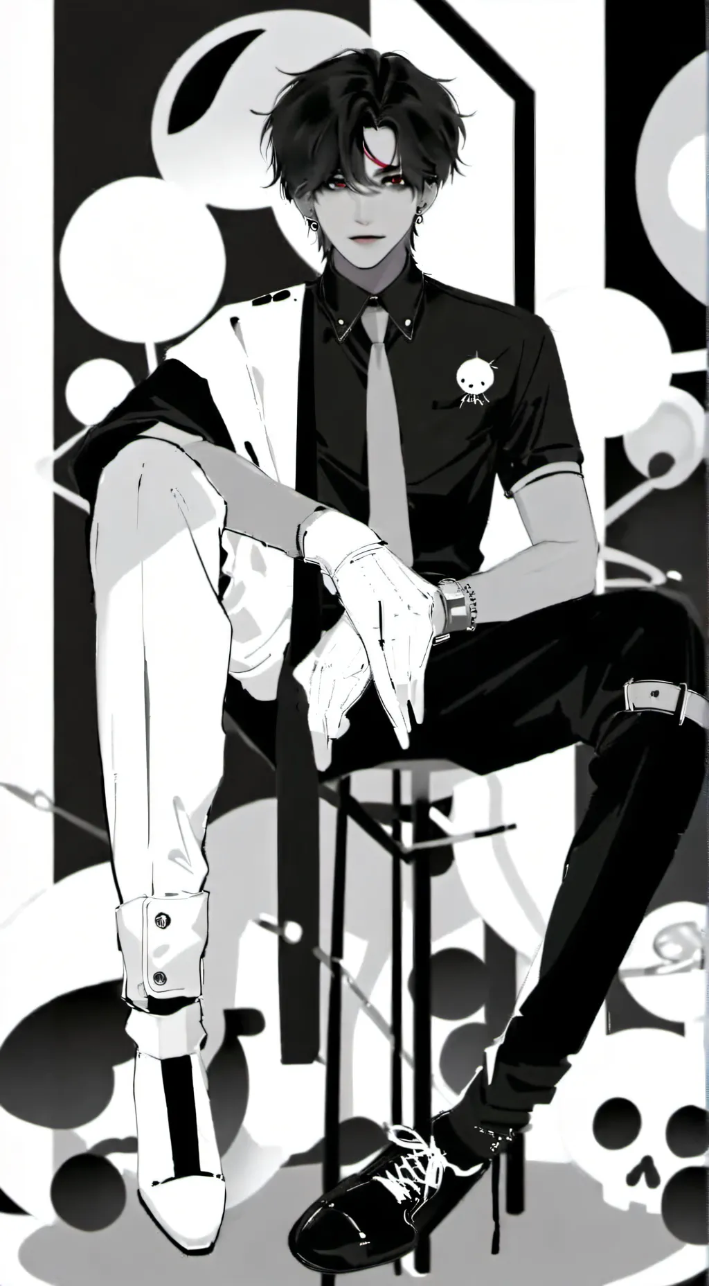 ai character: Malanie💢 cosmo❤️‍🩹 background