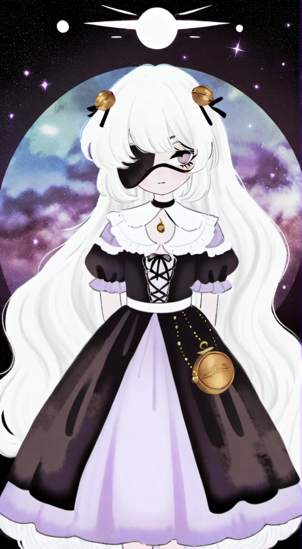 ai character: the past glitch... background