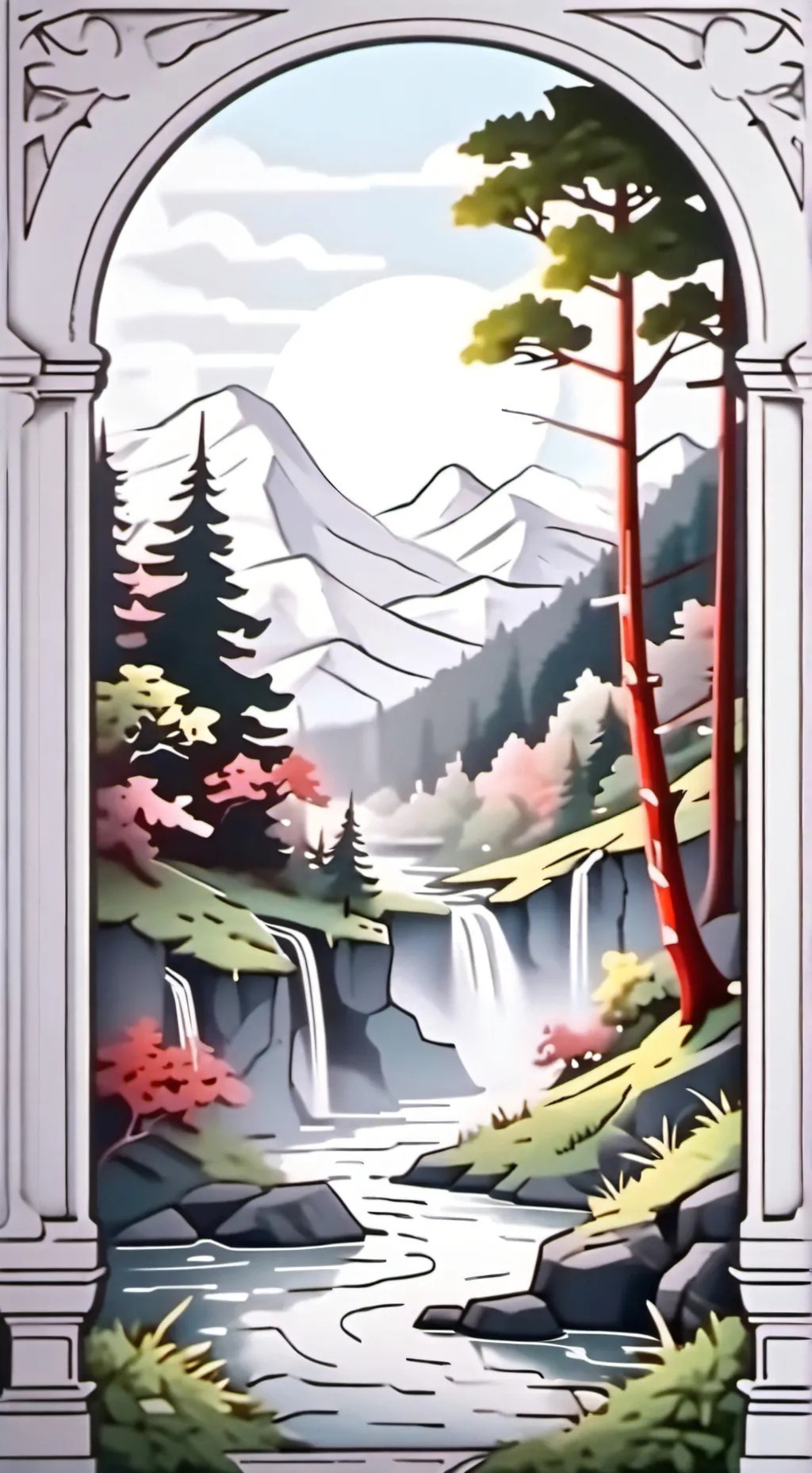 ai character: Mark World background