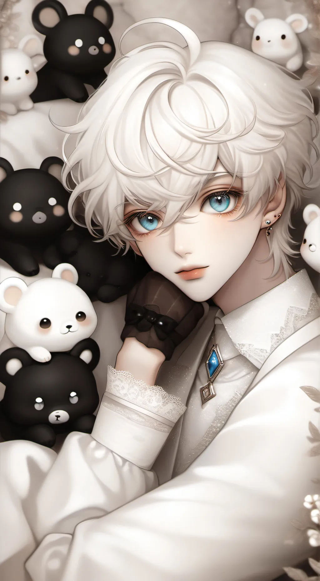 ai character: BLUE LOCK background