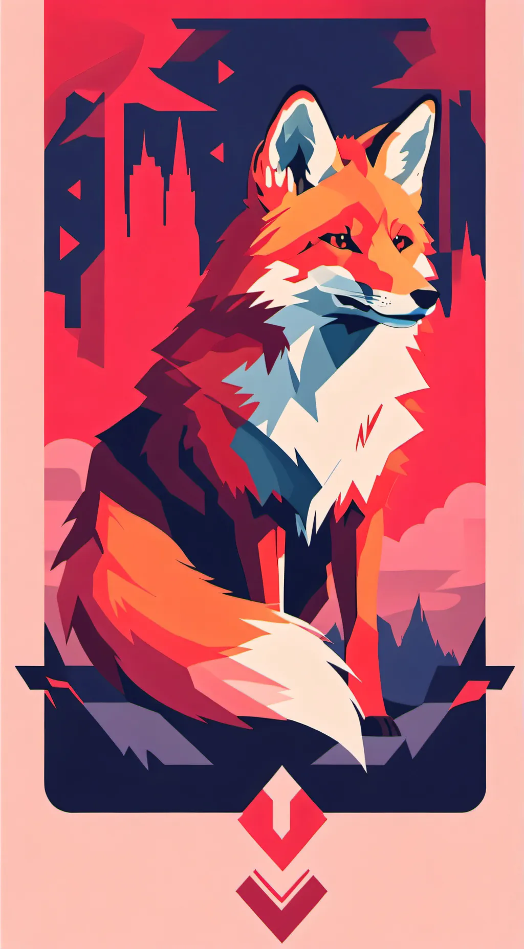 ai character: Forest one background