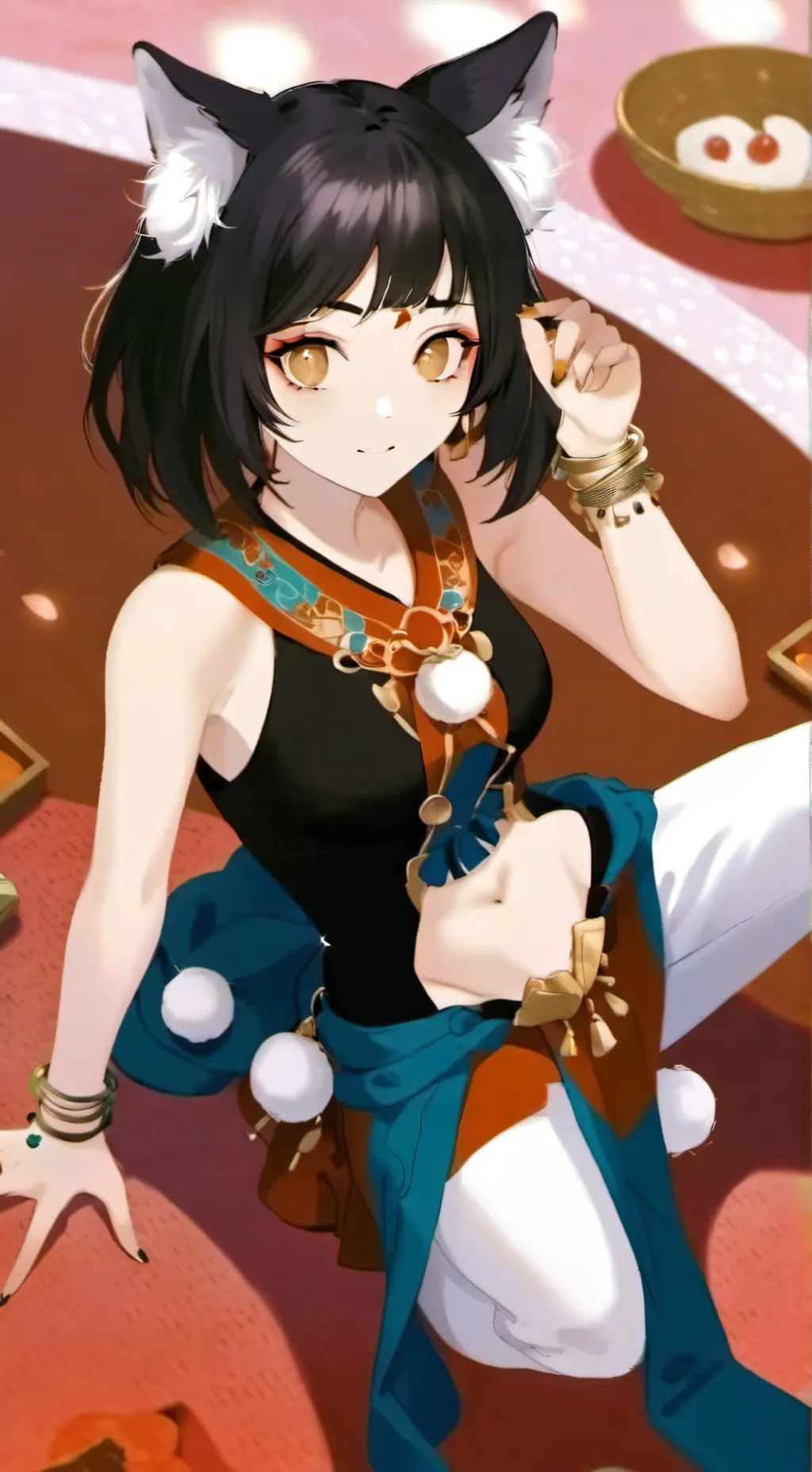 ai character: Lily background