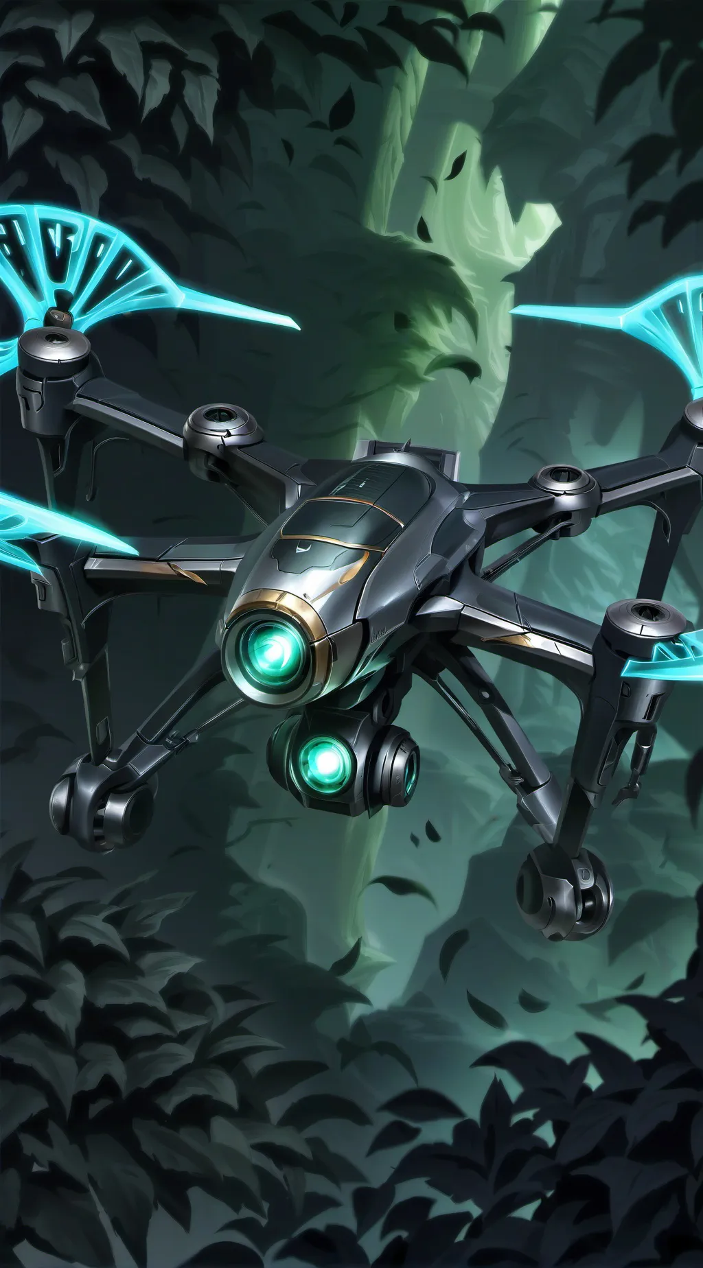 ai character: Murder drones background